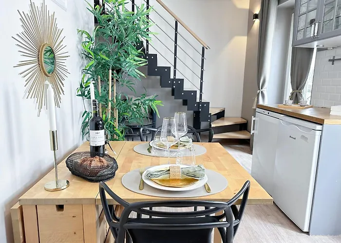 公寓 Stylish & Chic Duplex Near Eiffel Tower